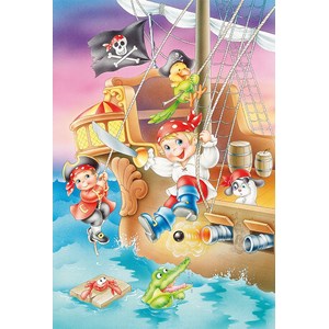 Schmidt Spiele (56223) - "Pirates" - 48 pezzi
