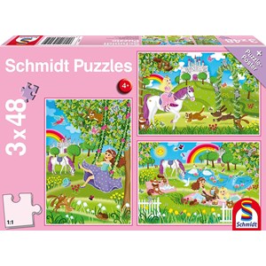 Schmidt Spiele (56225) - "Princess" - 48 pezzi