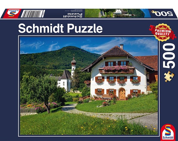 Schmidt Spiele (58273) - "Holiday on Hoglworth Abbey" - 500 pezzi