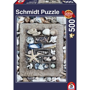 Schmidt Spiele (58298) - "Treasures of the Sea" - 500 pezzi