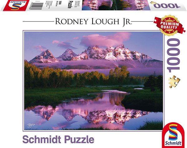 Schmidt Spiele (59386) - Rodney Lough Jr.: "Day Dreaming, The Grand Teton National Park, Wyoming" - 1000 pezzi