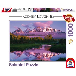 Schmidt Spiele (59386) - Rodney Lough Jr.: "Day Dreaming, The Grand Teton National Park, Wyoming" - 1000 pezzi