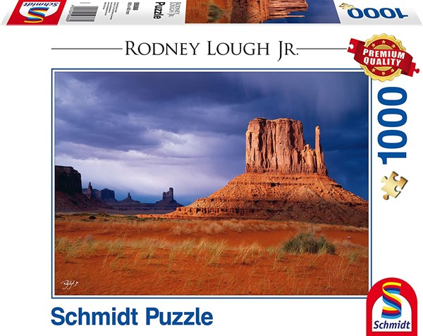 Schmidt Spiele (59388) - Rodney Lough Jr.: "Left Handed, Navajo Indian Tribal Reservation, Arizona" - 1000 pezzi