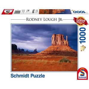 Schmidt Spiele (59388) - Rodney Lough Jr.: "Left Handed, Navajo Indian Tribal Reservation, Arizona" - 1000 pezzi