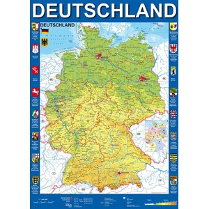 Schmidt Spiele (58287) - "Germany" - 1000 pezzi