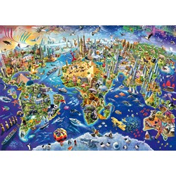 Schmidt Spiele (58288) - "Discover Our World" - 1000 pezzi