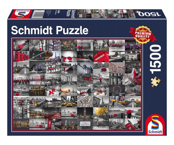 Schmidt Spiele (58296) - "Cityscapes" - 1500 pezzi