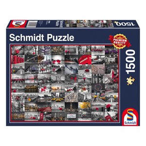 Schmidt Spiele (58296) - "Cityscapes" - 1500 pezzi