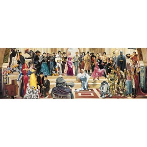 Schmidt Spiele (59381) - Renato Casaro: "100 Years of Film" - 1000 pezzi