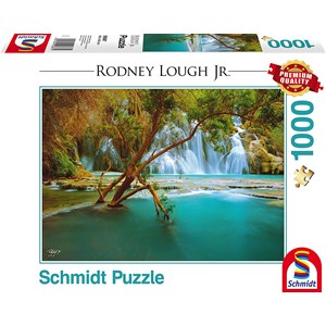 Schmidt Spiele (59387) - Rodney Lough Jr.: "Canyon Song, Havasupai Indian Reservation, Arizona" - 1000 pezzi