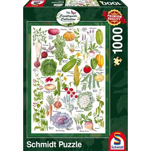 Schmidt Spiele (59567) - "Vegetable Garden" - 1000 pezzi