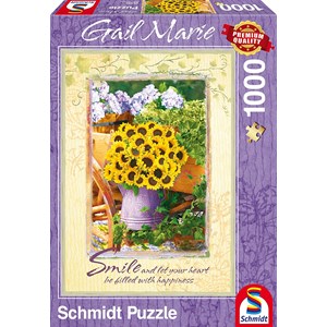 Schmidt Spiele (59390) - Gail Marie: "Smile" - 1000 pezzi