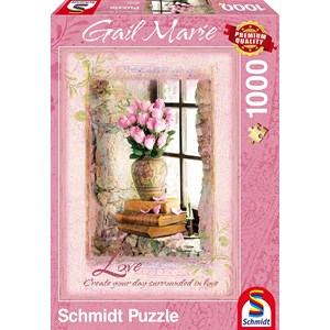 Schmidt Spiele (59392) - Gail Marie: "Love" - 1000 pezzi