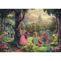 Schmidt Spiele (59474) - Thomas Kinkade: "The Sleeping Beauty" - 1000 pezzi