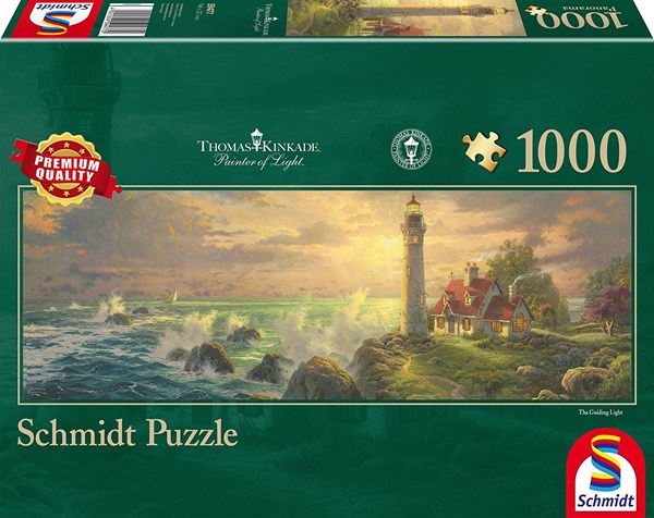 Schmidt Spiele (59477) - Thomas Kinkade: "Lighthouse Idyll" - 1000 pezzi