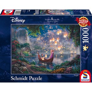 Schmidt Spiele (59480) - Thomas Kinkade: "Disney Rapunzel" - 1000 pezzi