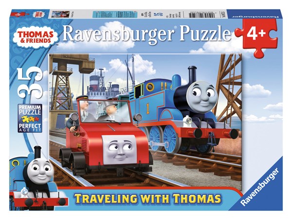 Ravensburger (08752) - "Traveling with Thomas" - 35 pezzi