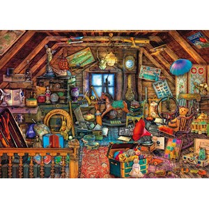 Schmidt Spiele (59379) - Aimee Stewart: "Treasures under the Roof" - 1000 pezzi