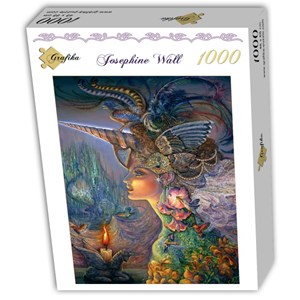 Grafika (T-00363) - Josephine Wall: "My Lady Unicorn" - 1000 pezzi