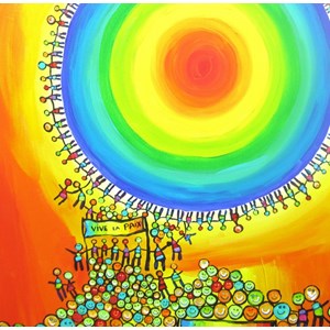 Grafika (02440) - Anne Poire, Patrick Guallino: "Vive La Paix" - 1500 pezzi