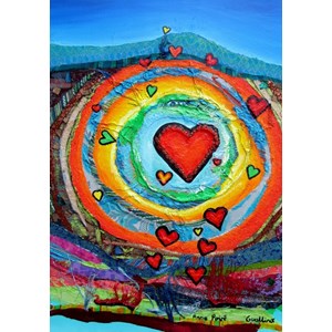 Grafika (02445) - Anne Poire, Patrick Guallino: "Coeurs de Tendresse Partagée" - 1000 pezzi