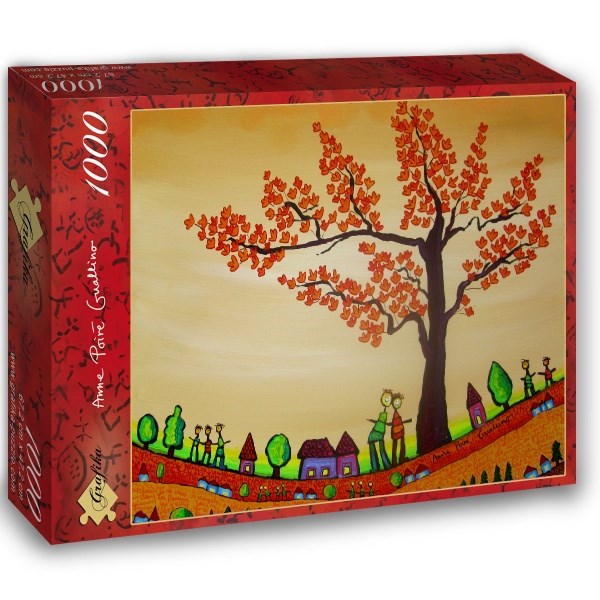 Grafika (02465) - Anne Poire, Patrick Guallino: "Paisible" - 1000 pezzi