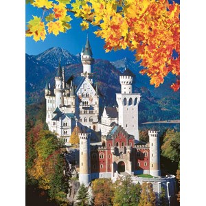 Ravensburger (16386) - "Neuschwanstein Castle In Autumn" - 1500 pezzi