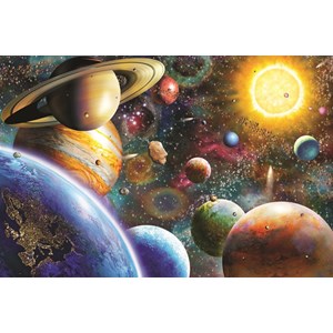 Jumbo (18586) - "Planets in Space" - 1500 pezzi