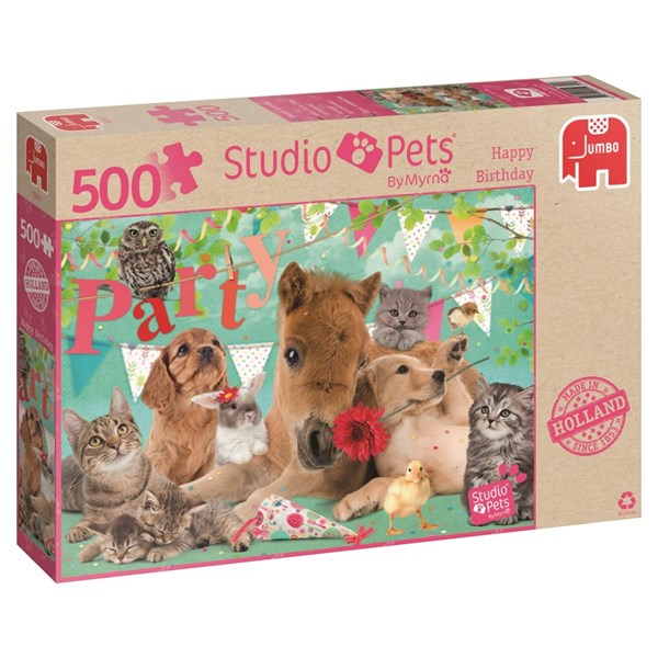 Jumbo (19351) - "Happy Birthday" - 500 pezzi