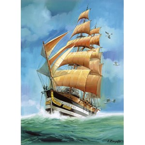 Step Puzzle (83047) - "Sailing ship" - 1500 pezzi