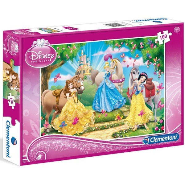 Clementoni (07222) - "Disney Princess" - 100 pezzi