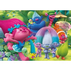 Clementoni (07250) - "Trolls" - 100 pezzi