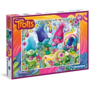 Clementoni (07335) - "Trolls" - 180 pezzi
