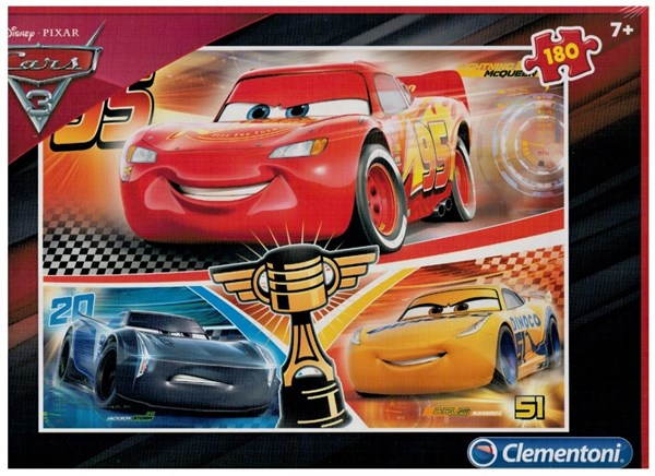 Clementoni (07341) - "Cars 3" - 180 pezzi
