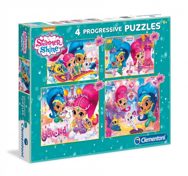 Clementoni (07715) - "Shimmer & Shine" - 20 60 100 180 pezzi