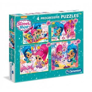 Clementoni (07715) - "Shimmer & Shine" - 20 60 100 180 pezzi