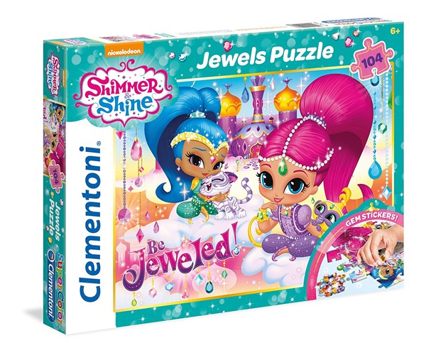 Clementoni (20143) - "Shimmer & Shine" - 104 pezzi