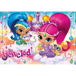 Clementoni (20143) - "Shimmer & Shine" - 104 pezzi