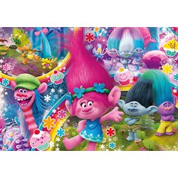 Clementoni (20144) - "Trolls" - 104 pezzi