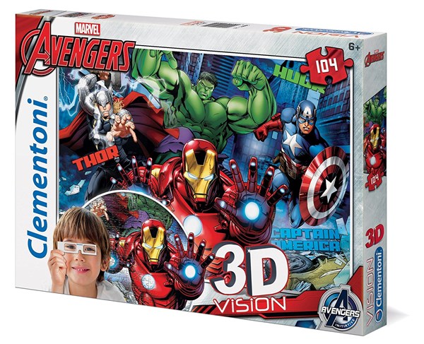 Clementoni (20606) - "Avengers" - 104 pezzi