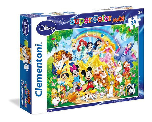 Clementoni (24473) - "Disney Family" - 24 pezzi