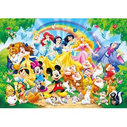 Clementoni (24473) - "Disney Family" - 24 pezzi
