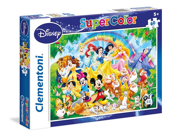 Clementoni (26952) - "Disney Family" - 60 pezzi