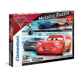 Clementoni (27074) - "Cars 3" - 104 pezzi