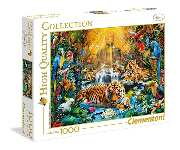 Clementoni (39380) - "Mysterious Tiger" - 1000 pezzi