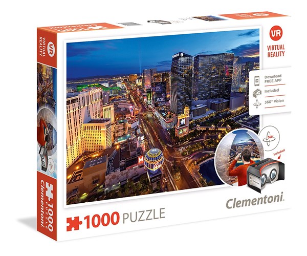 Clementoni (39404) - "Las Vegas" - 1000 pezzi