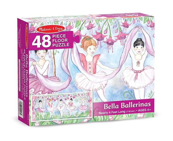 Melissa and Doug (4413) - "Bella Ballerina" - 48 pezzi
