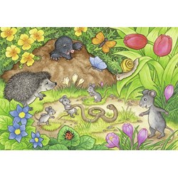 Ravensburger (07610) - "Animals in Our Garden" - 12 pezzi