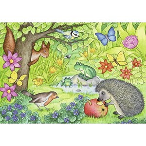 Ravensburger (07610) - "Animals in Our Garden" - 12 pezzi