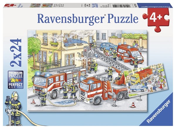 Ravensburger (07814) - "Heroes in action" - 24 pezzi